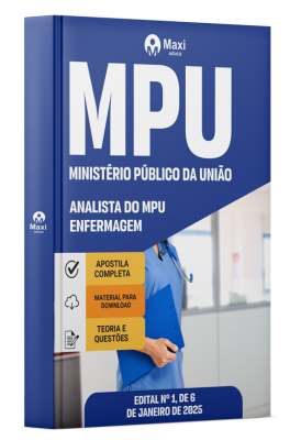 Apostila MPU 2025 - Analista do MPU - Enfermagem