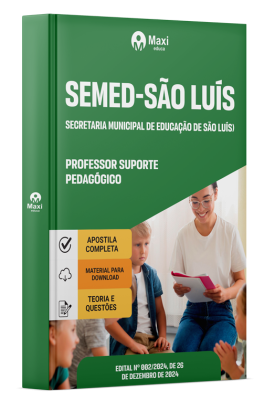 Apostila SEMED São Luís-MA 2025 - Professor Suporte Pedagógico