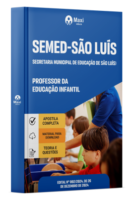 Apostila SEMED São Luís-MA 2025 - Professor da Educação Infantil