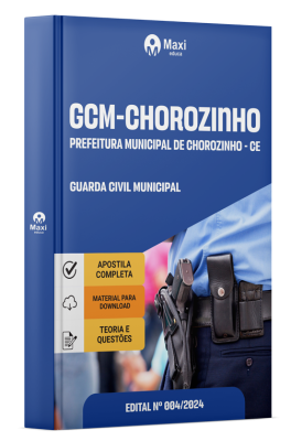 Apostila GCM Chorozinho 2024 - Guarda Civil Municipal