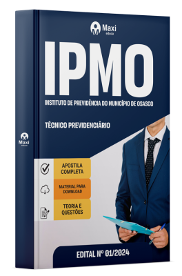 Apostila IPMO 2024 - Técnico Previdenciário