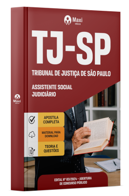 Apostila TJ-SP 2024 - Assistente Social Judiciário