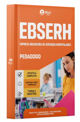 Apostila EBSERH 2024 - Pedagogo