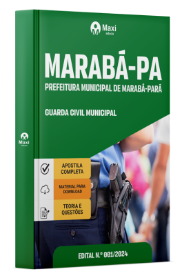 Apostila Prefeitura de Marabá-PA 2024 - Guarda Civil Municipal