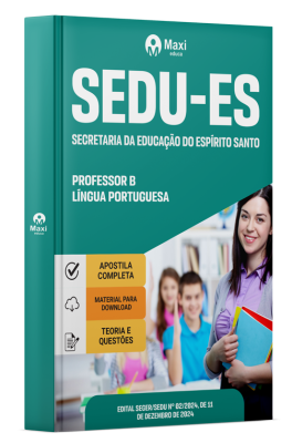 Apostila SEDU-ES 2024 - Professor B - Língua Portuguesa