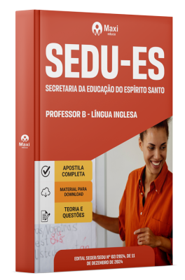 Apostila SEDU-ES 2024 - Professor B - Língua Inglesa