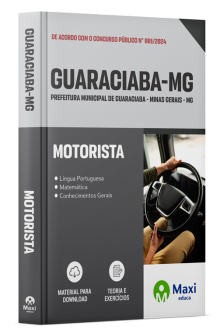 Apostila Prefeitura de Guaraciaba - MG - 2024