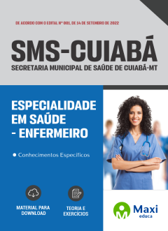 Apostila Secretaria Municipal de Saúde de Cuiabá -MT 2022