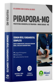 Apostila Prefeitura de Pirapora - MG - 2024