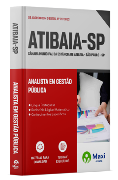 Apostila Câmara da Estância de Atibaia - SP - 2024