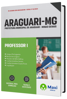 Apostila Prefeitura de Araguari - MG 2023