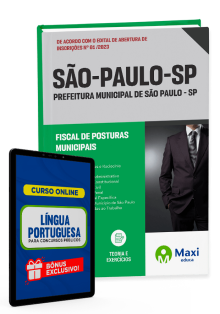 Apostila Prefeitura de São Paulo - SP - 2023