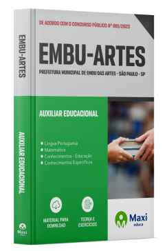 Apostila Prefeitura de Embu das Artes - SP - 2023