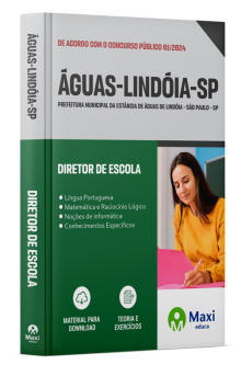 Apostila Prefeitura da Estância de Águas De Lindóia - SP - 2024