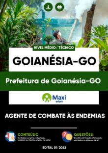 Apostila Prefeitura de Goianésia-GO 2022