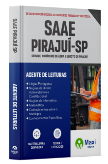 Apostila SAAE Pirajuí SP 2024