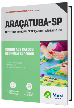 Apostila Prefeitura de Araçatuba-SP 2023