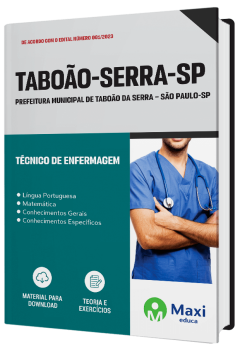 Apostila Prefeitura de Taboão da Serra - SP - 2023