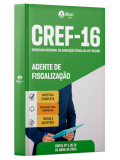 Apostila CREF-16 - Conselho Regional de Educação Física da 16ª Região -2025