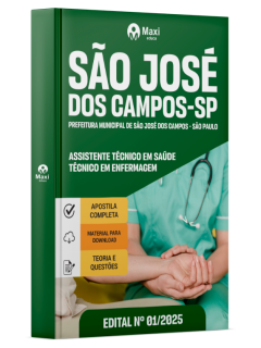 Apostila Prefeitura de São José dos Campos -SP - 2025