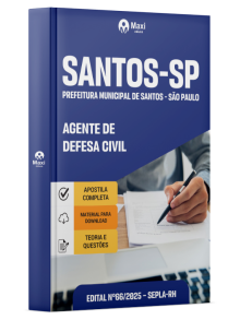 Apostila Prefeitura de Santos -  SP - 2025