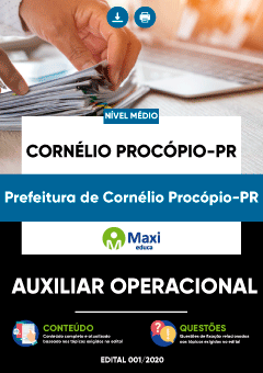 Apostila Prefeitura de Cornélio Procópio-PR