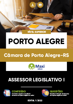 Apostila Digital em PDF da Câmara de Porto Alegre-RS