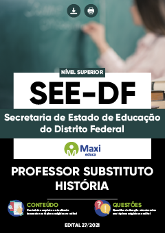 Apostila Secretaria de Estado de Educação do Distrito Federal - SEE-DF