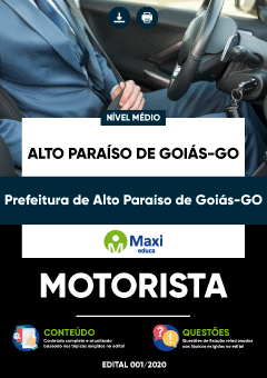 Apostila Prefeitura de Alto Paraíso de Goiás-GO