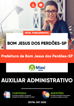 Apostila Prefeitura de Bom Jesus dos Perdões-SP