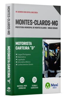 Apostila Prefeitura de Montes Claros - MG - 2024