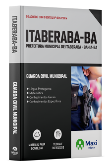 Apostila Prefeitura de Itaberaba -BA - 2024