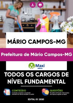 Apostila Prefeitura de Mário Campos-MG