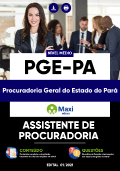 Apostila Procuradoria Geral do Estado do Pará - PGE-PA