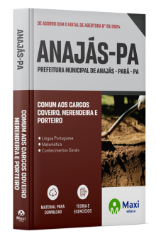 Apostila Prefeitura de Anajás - PA - 2024