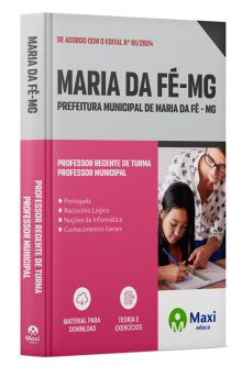 Apostila Prefeitura de Maria da Fé - MG - 2024