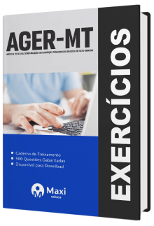 Caderno de questões AGER-MT 2023