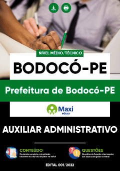 Apostila Prefeitura de Bodocó-PE 2022