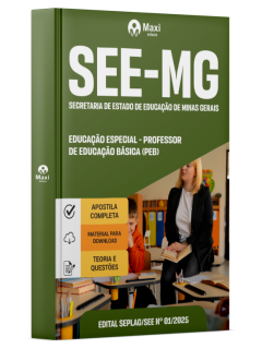 Apostila SEE-MG - Secretaria de Estado de Educação de Minas Gerais - 2025