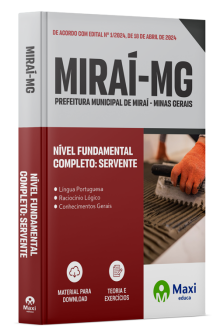 Apostila Prefeitura de Miraí - MG - 2024