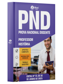 Apostila CNU Professores - Prova Nacional Docente (PND) - 2025