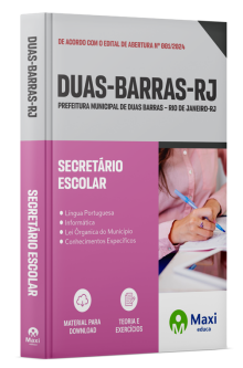 Apostila Prefeitura de Duas Barras-RJ 2024