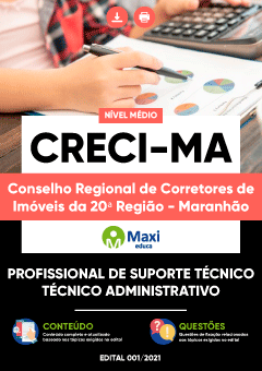 Apostila Conselho Regional de Corretores de Imóveis da 20ª Região - Maranhão - CRECI-MA