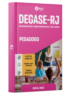 DEGASE-RJ - Departamento Geral de Ações Socioeducativas - RJ - 2025