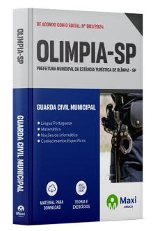Apostila Prefeitura da Estância Turística de Olímpia - SP - 2024