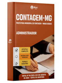 Apostila Prefeitura de Contagem - MG - 2025