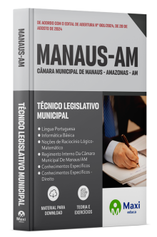 Apostila Câmara de Manaus-MA 2024