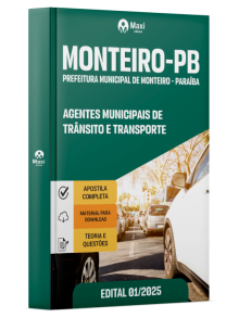 Apostila Prefeitura de Monteiro - PB - 2025