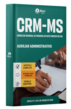 Apostila CRM-MS 2025