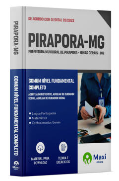 Apostila Prefeitura de Pirapora - MG - 2024